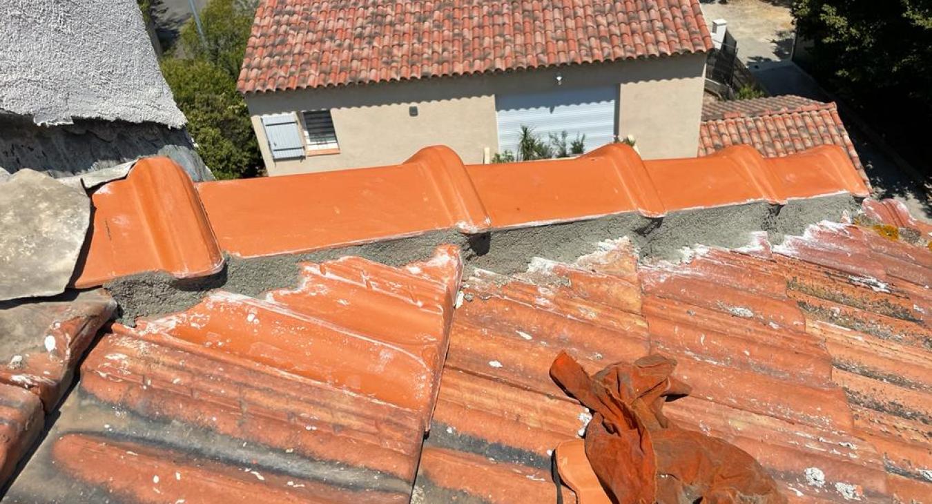 Rénovation de faîtage Marseille